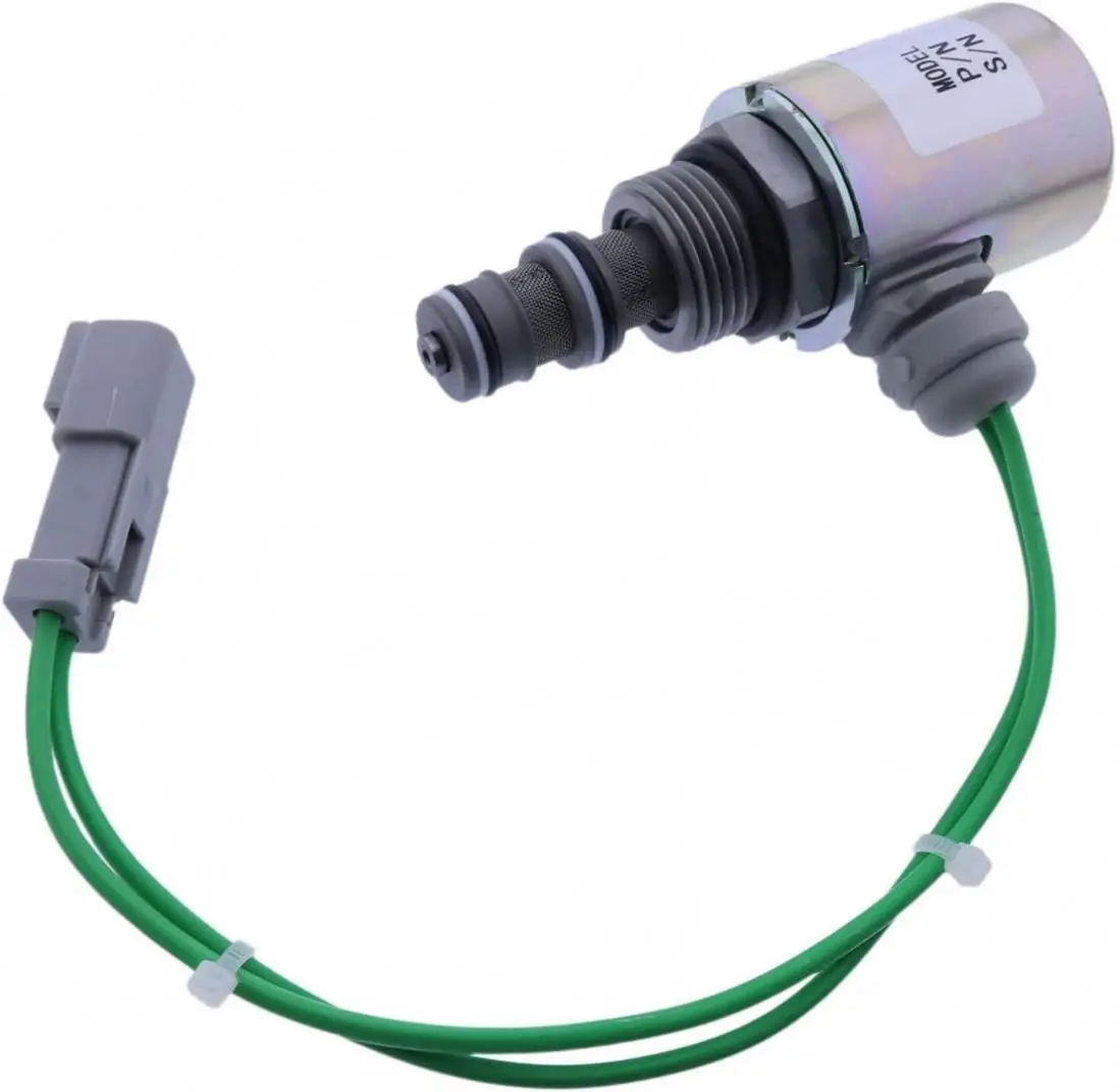 24V Solenoid Valve 3E3748 3E-3748 Compatible With Caterpillar WHEEL DOZER 824G 844 MOTOR GRADER 24H