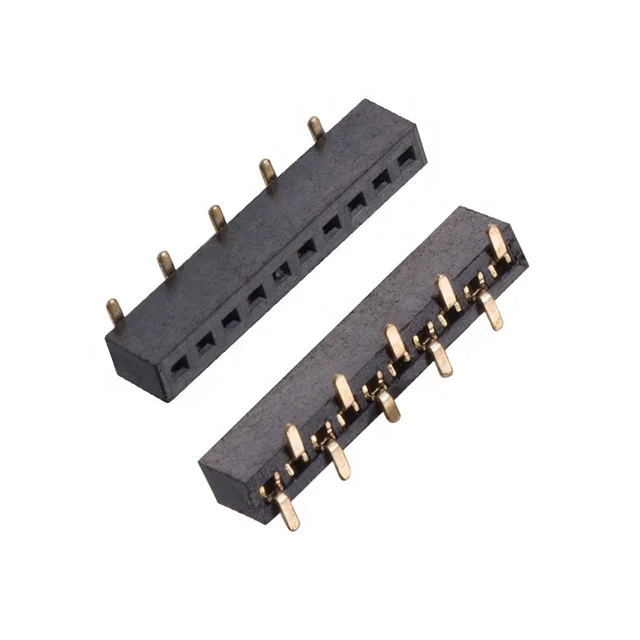 Factory 1.27mm female header connector 1.27mm pitch electric pcb female header 2.54mm pitch and 2.0mm pitch