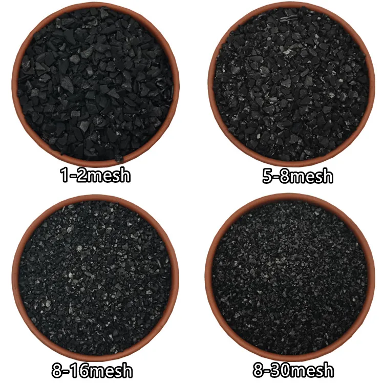 Industrial canister hepa purifier charcoal bamboo granule activated carbon for air filter