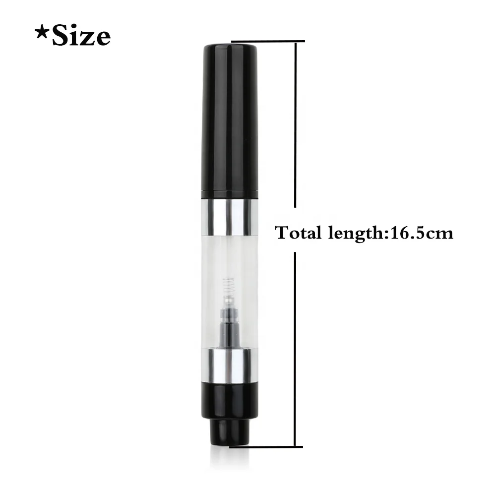 
custom logo premium private label single black small make up brushes vegan refillable powder dispensing pump powder brush 