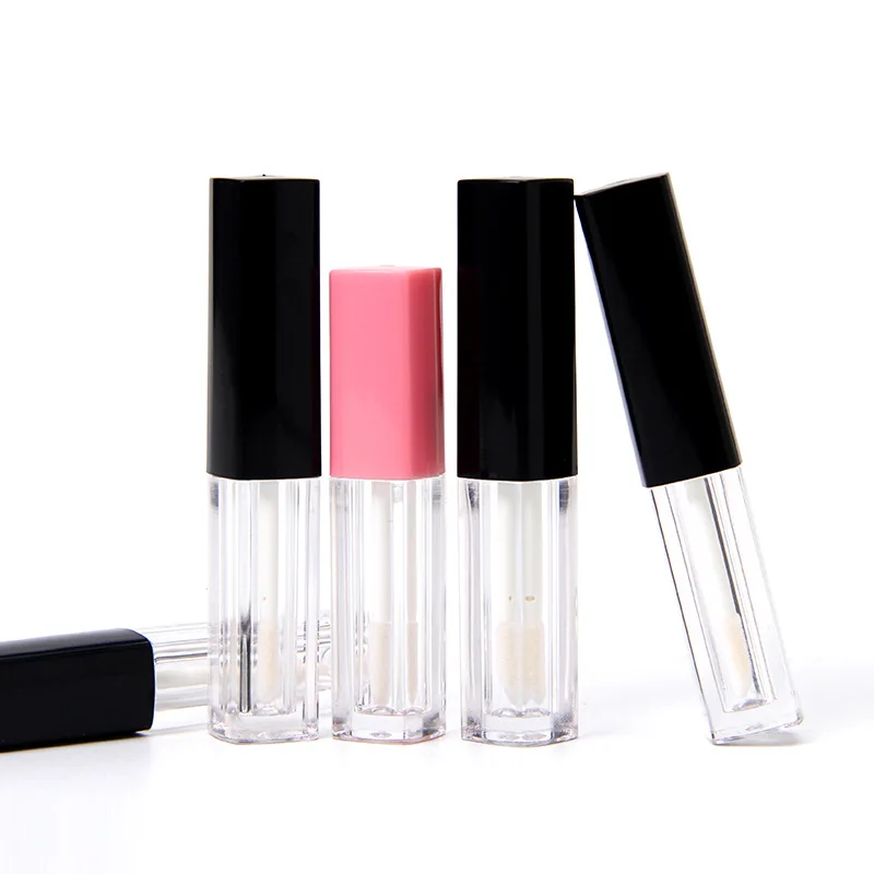 
Lip Gloss Tubes 5 ml Transparent Lip Gloss Containers Clear Refillable Lipstick Container 