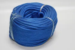 high quality 3 strand HDPE polyethylene polypropylene packing rope pe twine rope