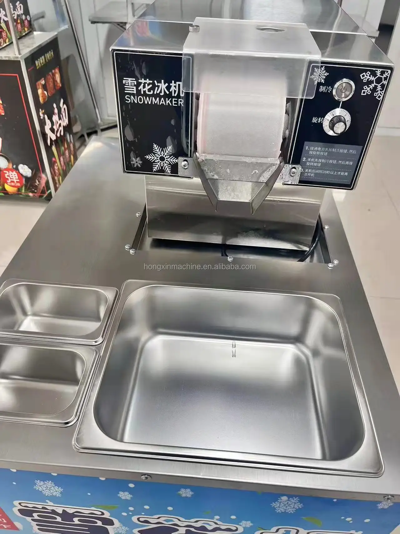 Hot sell Snow Flake Ice Bingsu Machine Summer Snack Milk Snow Ice Shaving Machine Bingsu Snow Ice Machine