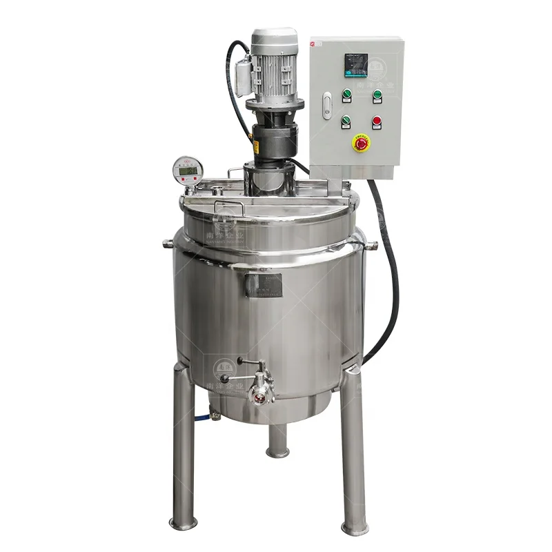 Factory price industrial mixer stainless steel  agitators   mixing machine cream 500L electric heating  mixing tank