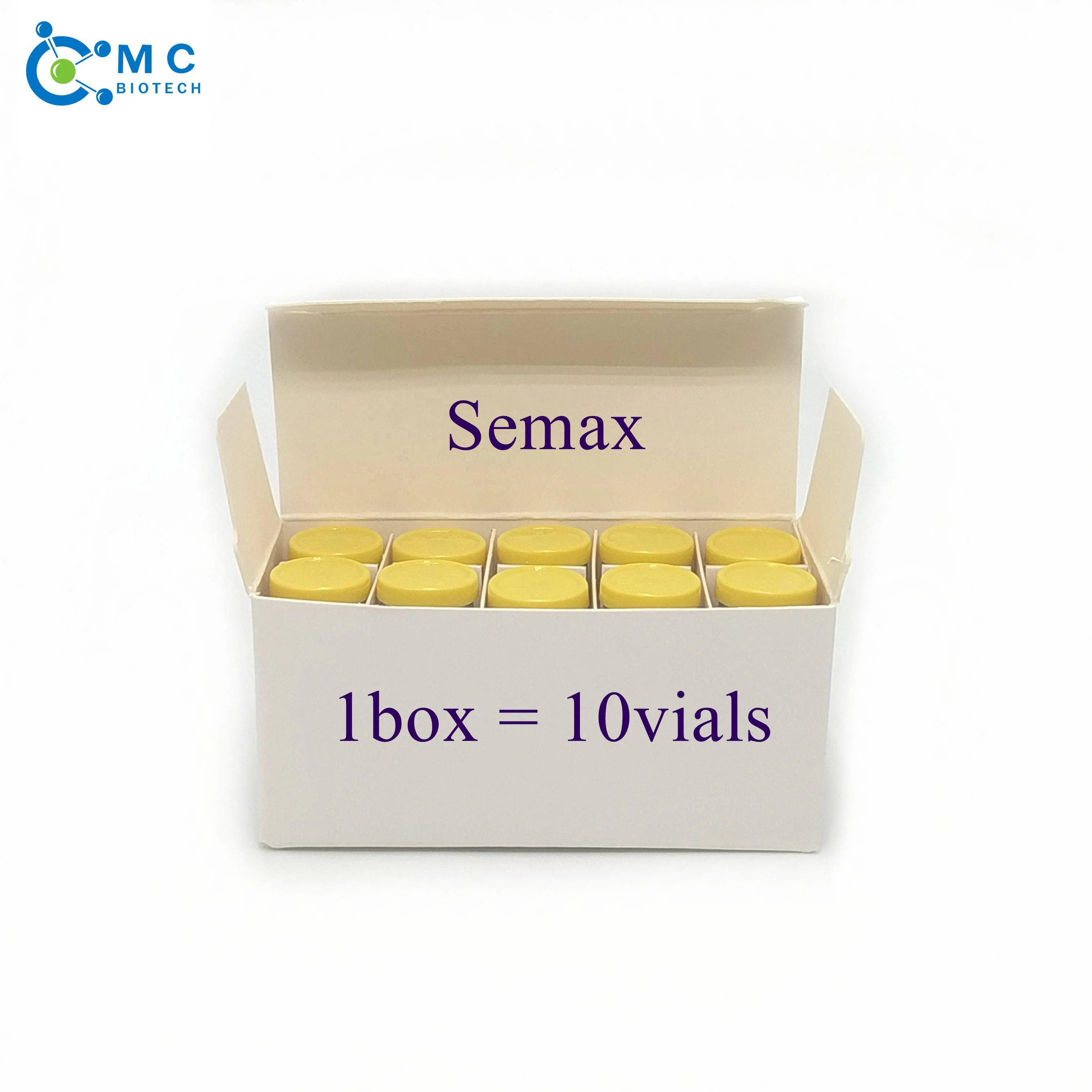 
CAS 80714-61-0 Best price high purity Semax peptide powder 30mg per vial 