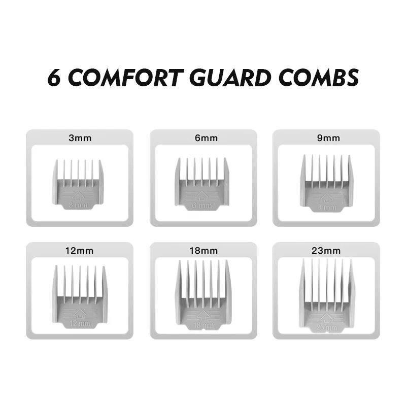 7 in 1 professional cat dog hair brush trimmer shaver clipper scissors cleaner tools pet grooming kit with vacuum suction