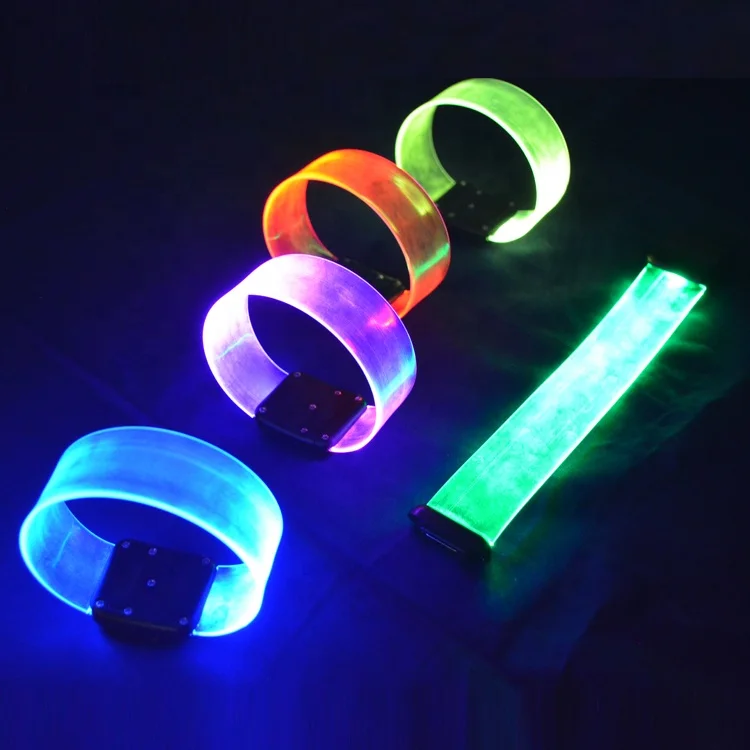 Magnet LED Bracelet Event Magnet Concert TPU Glow LED Bracelet