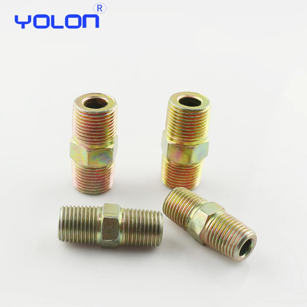 Push-in Connectors Pneumatic Fitting Bulkhead Copper China Silver Ari Stainless Steel Square Stocking Female Fitting Forged