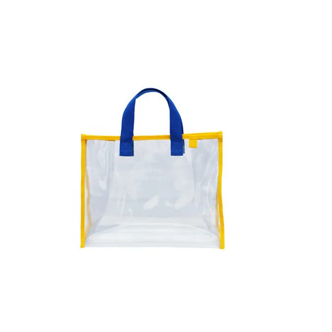 Factory 2021 Transparent PVC tote bag korean tote bag clear tote bags