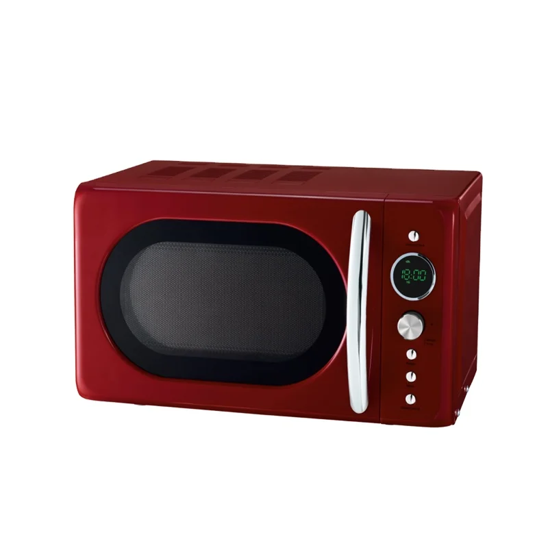 Household Retro Portable Colorful Desk Top 20L Microwave Oven
