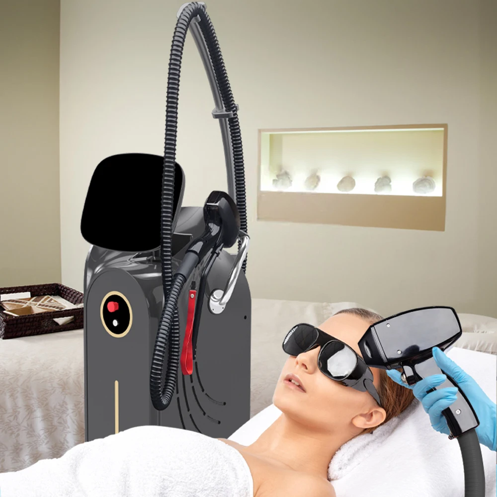 1200w High Power Handle Exchangeable Spot Size 755 808 940 1064nm Diode Laser Hair Removal Machine