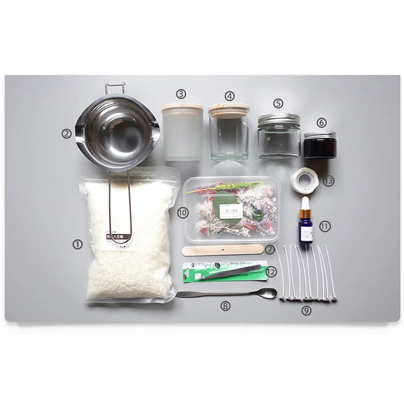 Hot Sale Complete DIY Candle Making Kit Supplies Create Large Scented Soy Candles Full Beginner Set