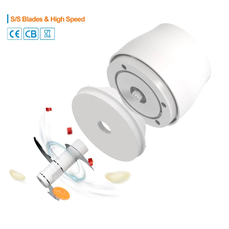 Wholesale Automatic USB Charging Vegetable Baby Food Chopper