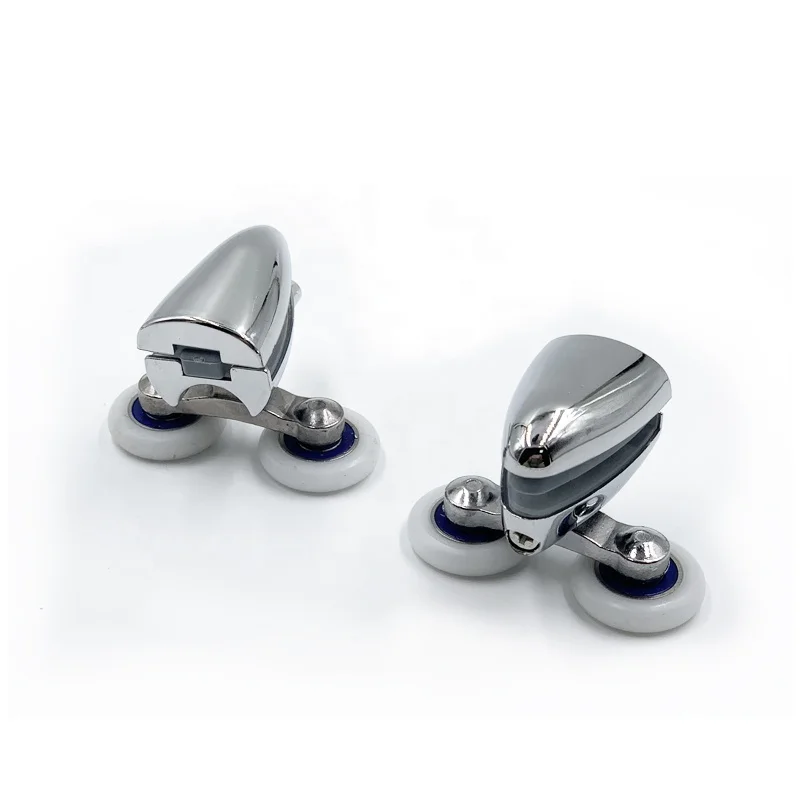 Heavy duty zinc alloy square shower roller