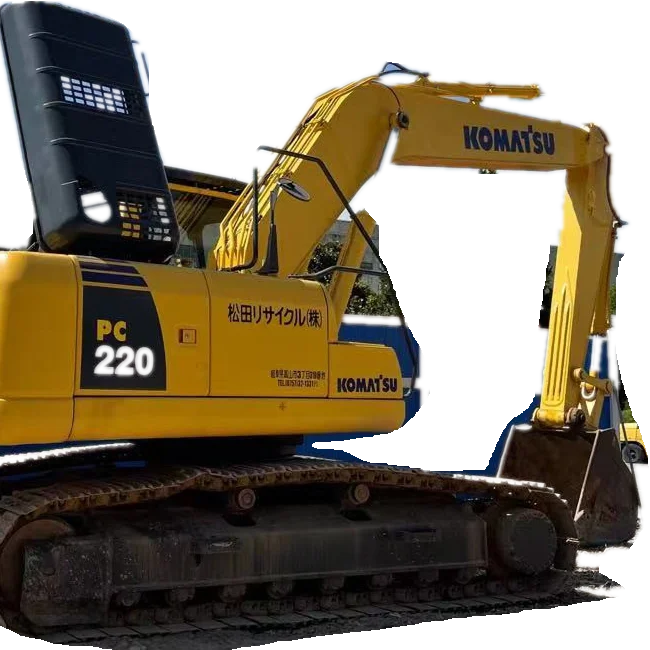 Cheap used  nice condition japan komatsu pc 220-8  with less working time for sale in shanghai