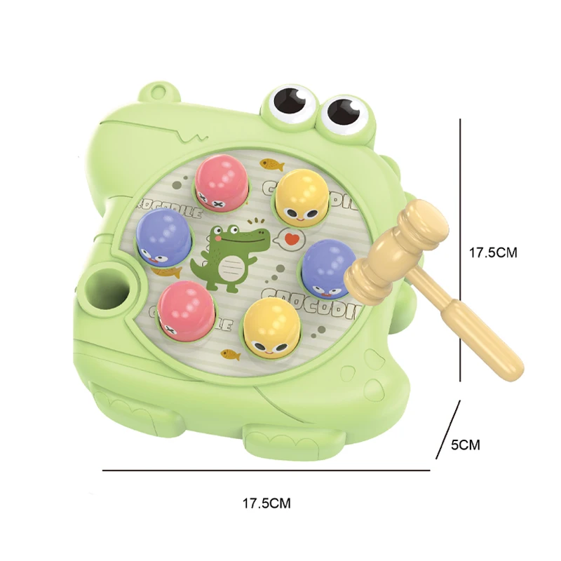 Wholesale Funny Montessori Baby Toys Cartoon Animal Theme Knocking Game Parent Child Board Hammering Game