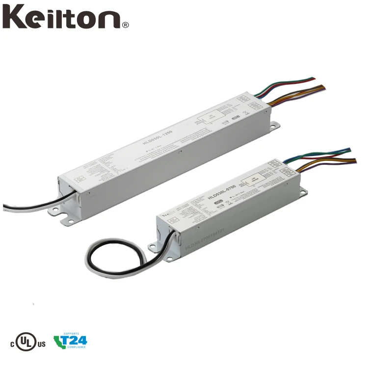 Dual Channel 0-10V Led Driver  CCT Tunable & Dimmable Driver 30W 120-277V Class P