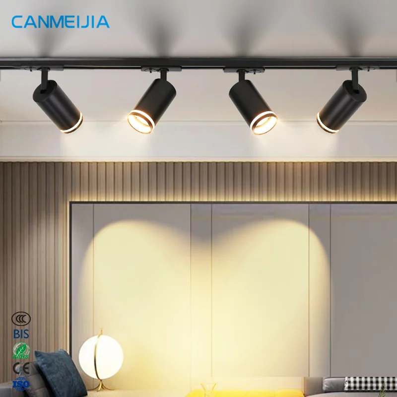 For Living Room Lights Movable Track Lighting Linear Led Track Light Spotlight Supplier Spot Light,Tracklight,Led Track Light