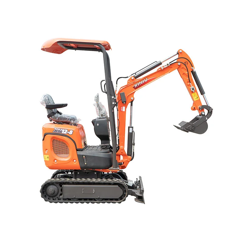 Hot sale excavator with japan made motor XN12-8 1ton digger hydraulic excavators