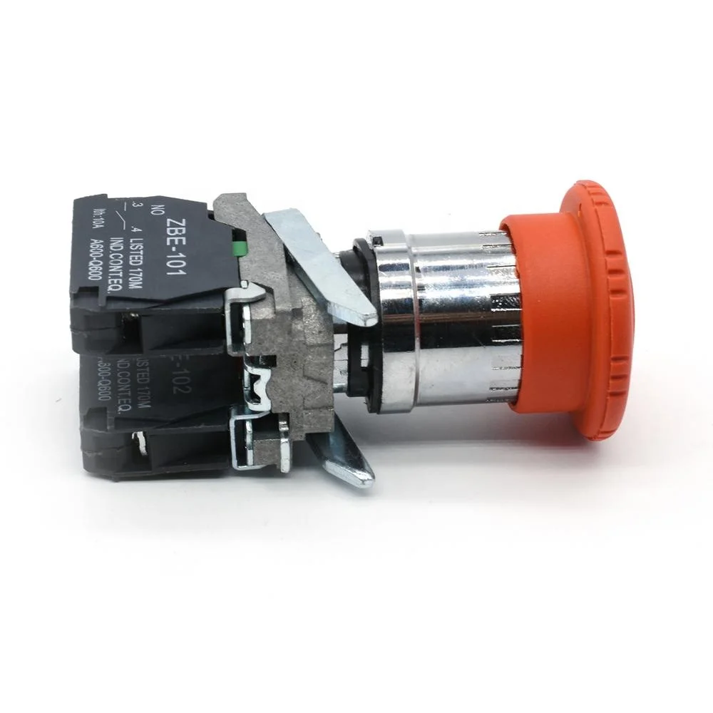 iehc YB4-BC42 XB4 series high quality 22mm emergency stop push button switch