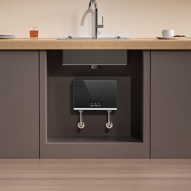3.5KW 4.5KW 5.5KW 220V Мини кухонный проточный водонагреватель Электрический мгновенный Гейзер для нагрева воды
