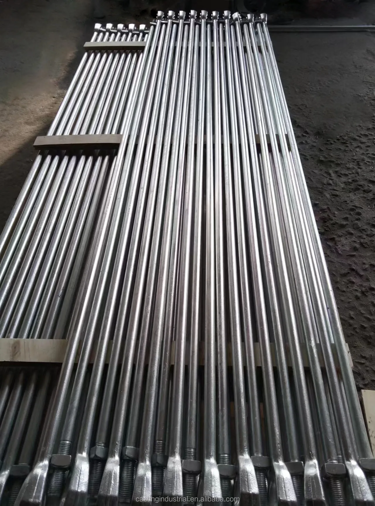 guy wire anchor rod with square nut Direct From Factory