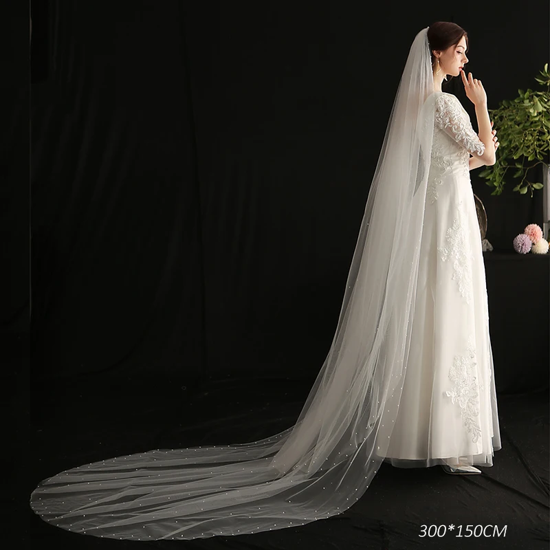 Ameliebridal Ins/Лидер продаж ручная работа мягкие из тюля с жемчугом праздничное платье на свадьбу надписью \