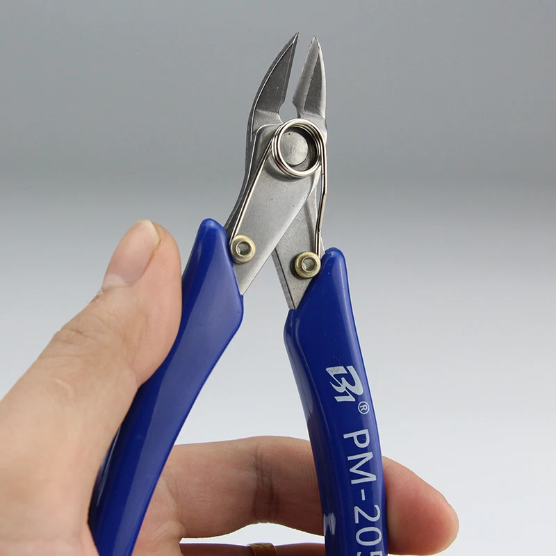 5' Mini Electrical Wire Cable Plastic Cutter Side Snips Flush Nipper Hand Tools Cutting Pliers Diagonal Plier