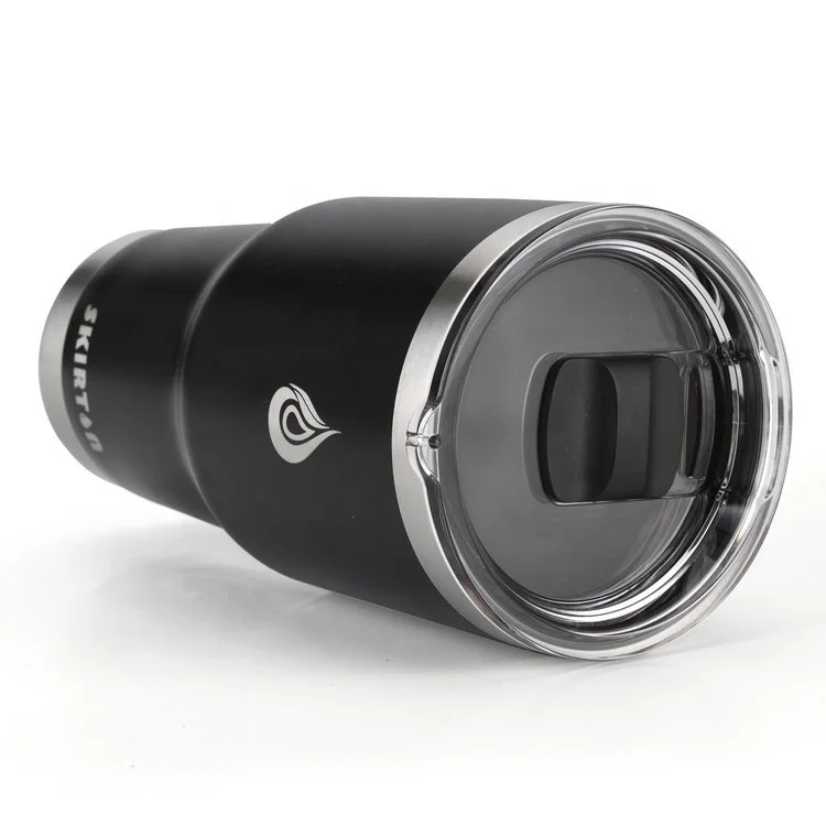 Skirton wholesale 20oz vacuum insulated stainless steel tumbler magnet lid tumbler with Magnetic sliding lid
