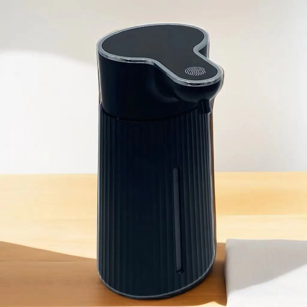 Black Smart Sensor Touchless Dish Foam Automatic Liquid Soap Dispenser Customized Factory Household Hotel Use Battery Powered