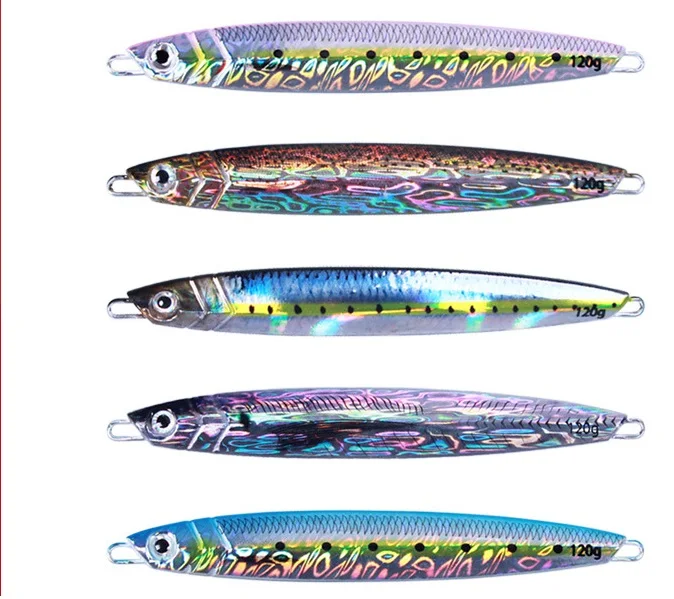 3D printing Artificial baits Clearly skin metal lead jig lure for fishing