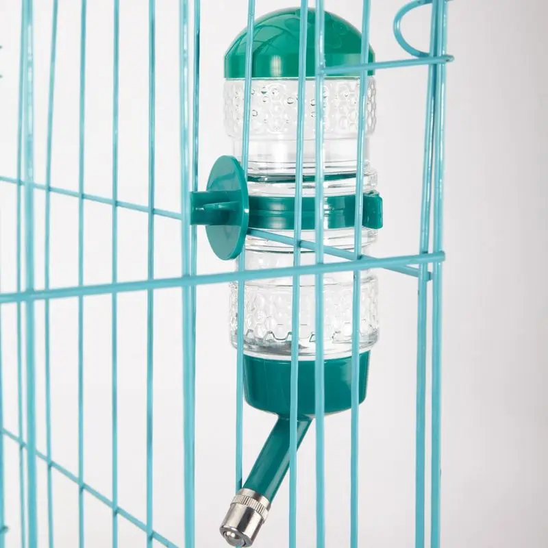 Small Cute Lightweight Plastic Material Durable Hanging Pet Hamster Water Dispenser For Daily Drinking