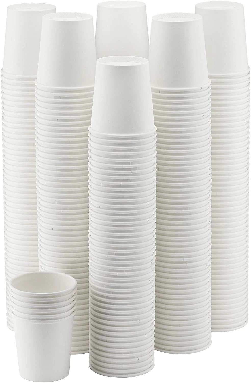 4oz 8oz 12oz 16oz Disposable white Paper Coffee Cups