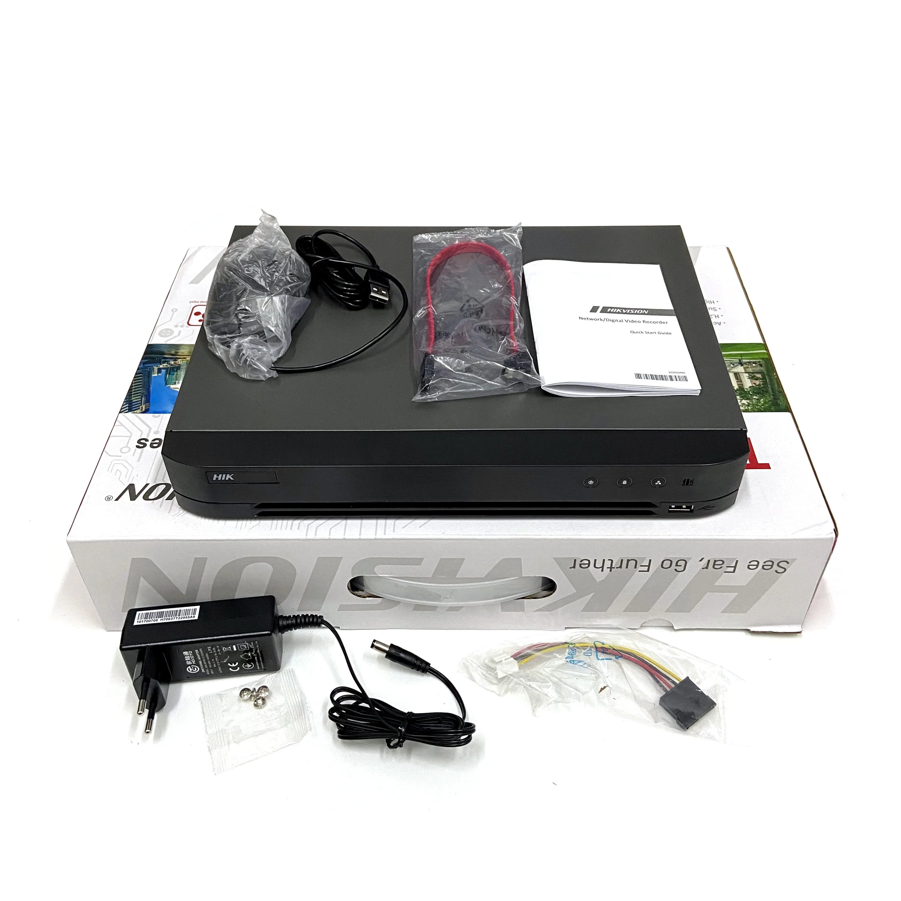 Hik 4-ch 5MP 1U H.265 AcuSense DVR iDS-7204HUHI-M1/S TVI CVI AHD CVBS IP 5 in 1 CCTV DVR