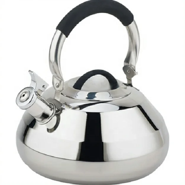 2.8 Liter Stainless Steel Water Whistling Kettle with Bakelite Handle Induction Bottom for Tea Metal Tea Kettle