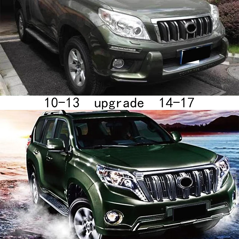 Hot selling body kit for Prado Fj150 2010 2011 2012 2013 upgrade to 2014 2015 2016 2017 style