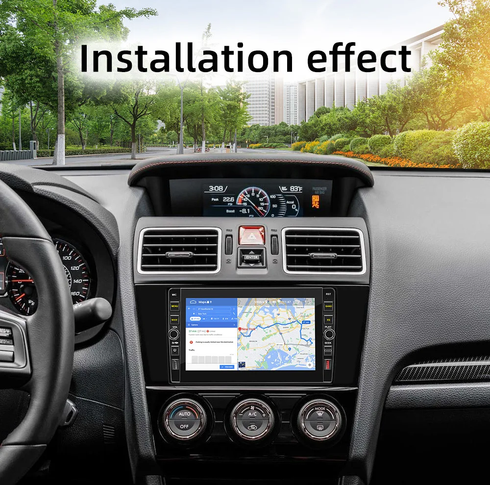 Автомагнитола 8/9 дюймов Android 12
