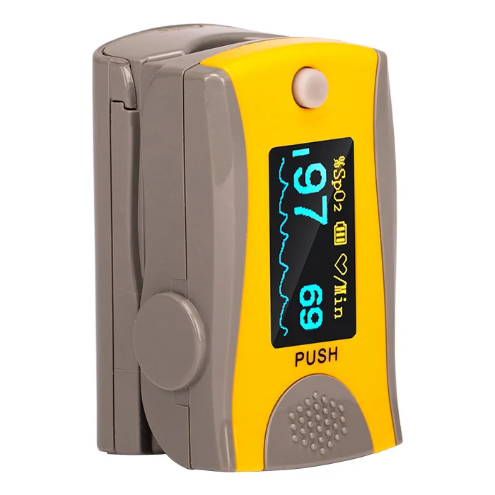 Portable Digital Blood Oxygen Meter Finger Pulse Oximeters