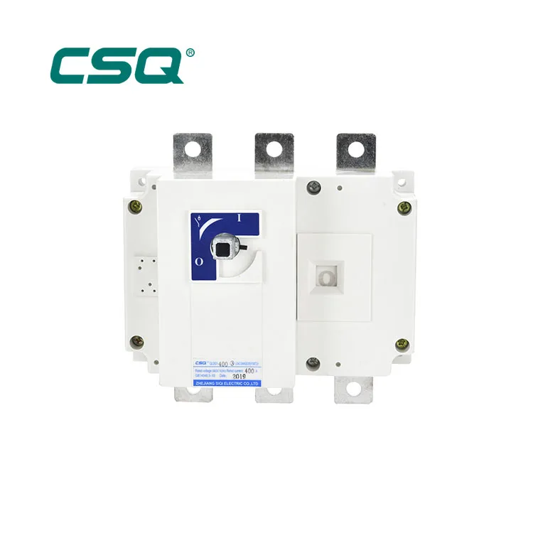 
CSQ 100A 250A 630A Load Isolation Switch changeover switch 63a 3p AC 220V changeover switch three phase load breaker 