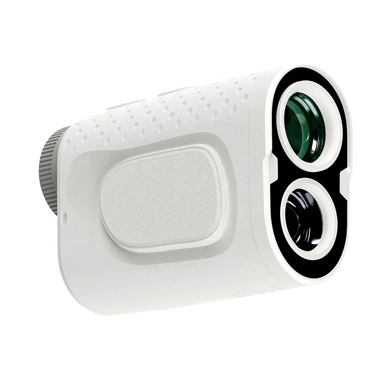 Durable golf rangefinder with slope switch high accuracy speed up flag lock vibration