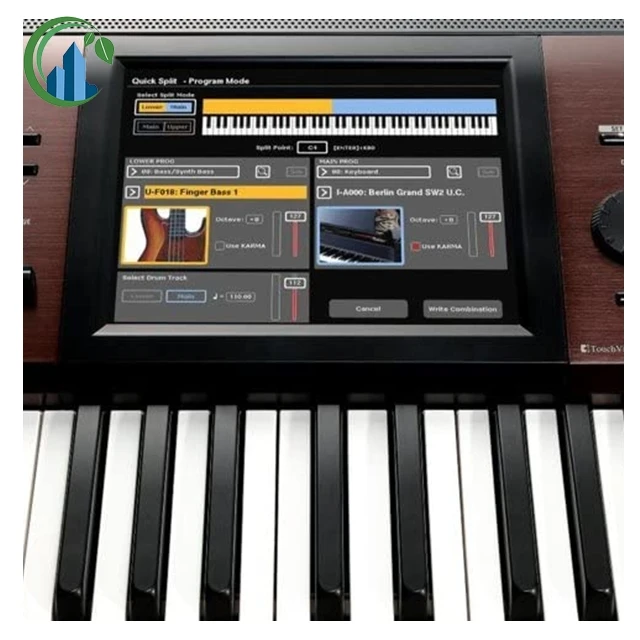 New and Unused Korg KRONOS with New Light Touch 88-Note Action piano keyboard synthesizer keyboard arranger
