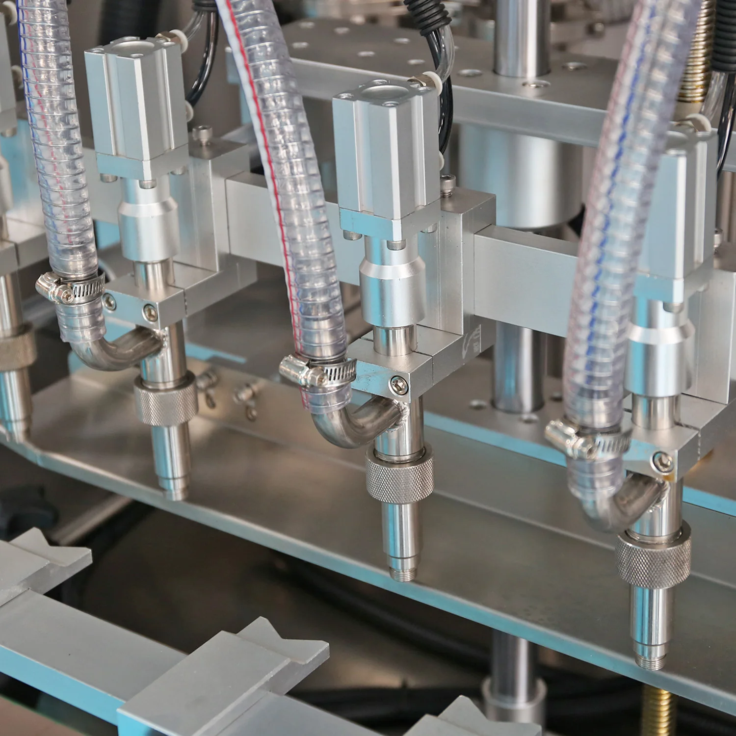 
Ice Cream Filling Machine Liquid Bottle Filling Machine With 2/4/6/8/10 Heads 