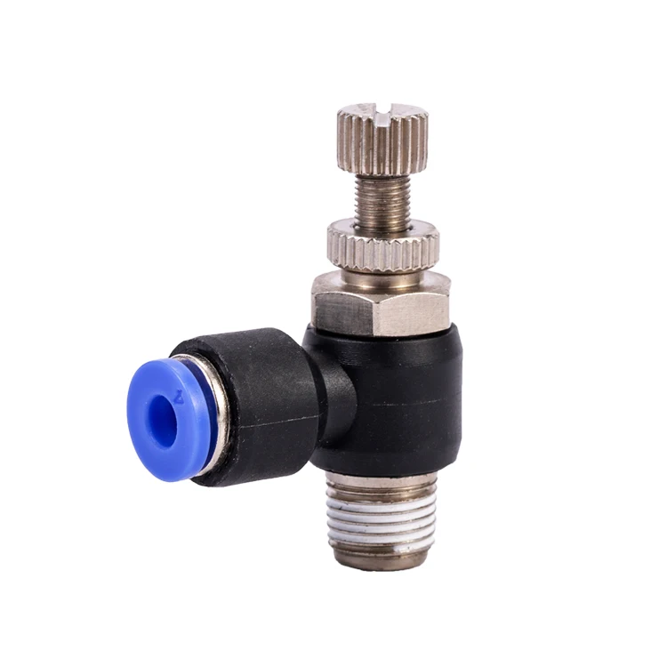 SC4-01 Plastic Pneumatic Air Tube Fittings And Thread Straight Air One Touch Fitting Pneumatic