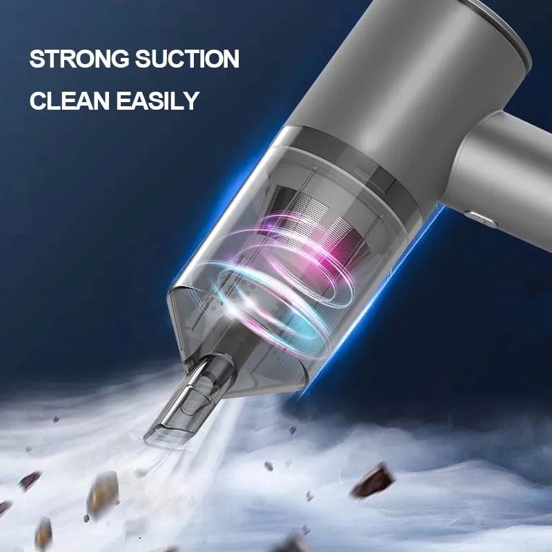 Cordless car vacuum cleaner portable home air duster wireless vacuum cleaner for sofa