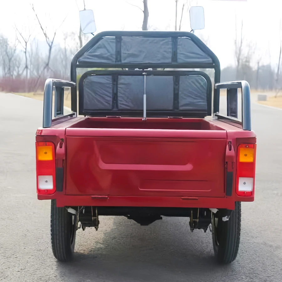 Max Loading Capacity 2000kg Heavy Duty Electric Motorcycle Truck 3-Wheel Tricycle