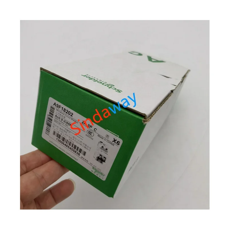 Новый оригинальный автоматический выключатель A9F18202 iC60 2P 2A