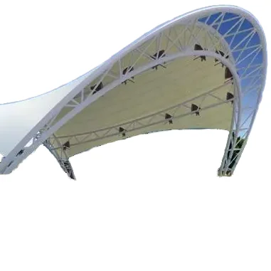 Современный дизайн растягивающая мембранная структура продукт для наружного тренажерного парка с PVDF & PTFE архитектурой ландшафта