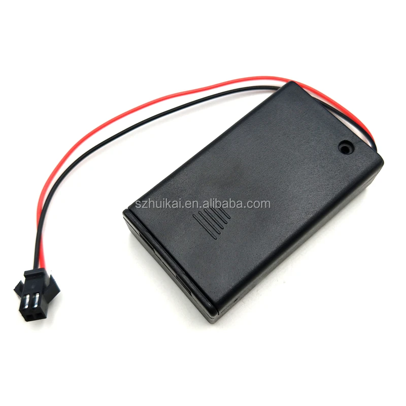 3AAA battery pack box Case Holder 3XAAA battery holder with ON/OFF Switch Wire Leads