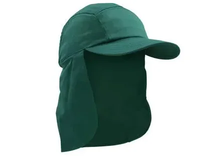 Unisex Custom Poly Cotton 5 Panel Square Front Legionnaire hat