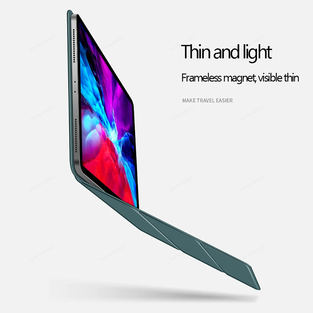  Оптовая продажа чехол для Ipad Air 4 с магнитной застежкой и держателем карандашей 2020 10 9 4-го